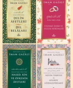 Ravza Yayınları Dilin Afetleri Hased Kin ve Öfke Nefs Terbiyesi Evlilik Adabi Imam Gazali 4’lü Set