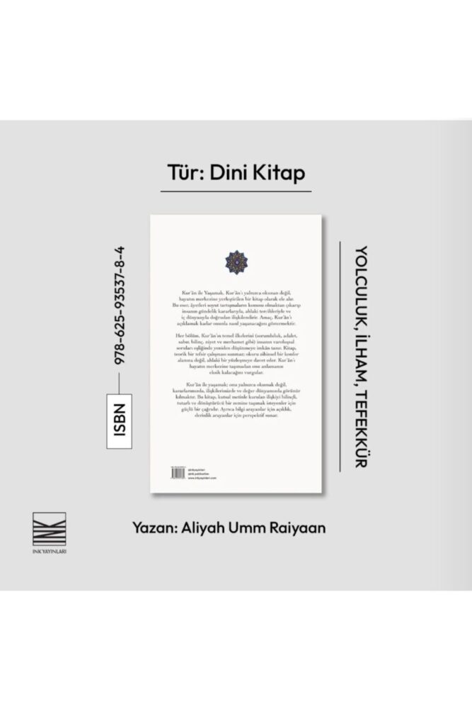 INK YAYINLARI Kur’ân ile Yaşamak - Görsel 3