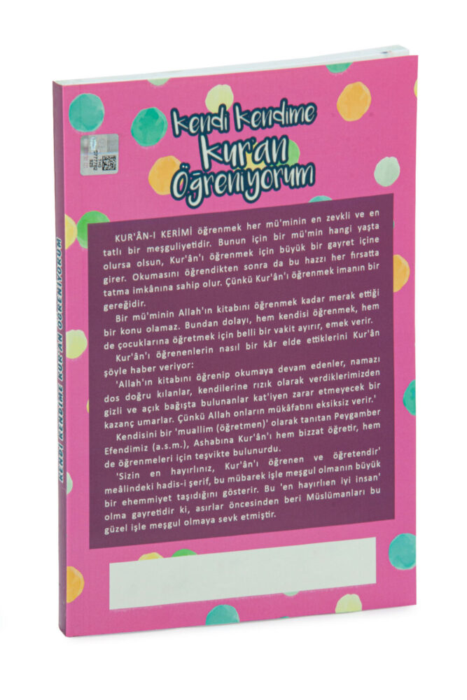 BAYSEM Kendi Kendime Kuranı Kerim Öğreniyorum Pembe - Görsel 3