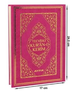 Alternative view of Ayfa Basın Yayın Ayfa Basın Yayın Ayfa Tecvidli Kur'anı Kerim Orta Boy