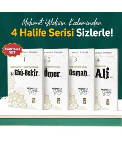 Timaş Yayınları 4'lü Kitap Seti - Mehmet Yıldız İmzalı Halife Hayatları Serisi Hz. Ebu Bekir Hz Ömer Hz. Osman Hz. Ali İslam Tarihi