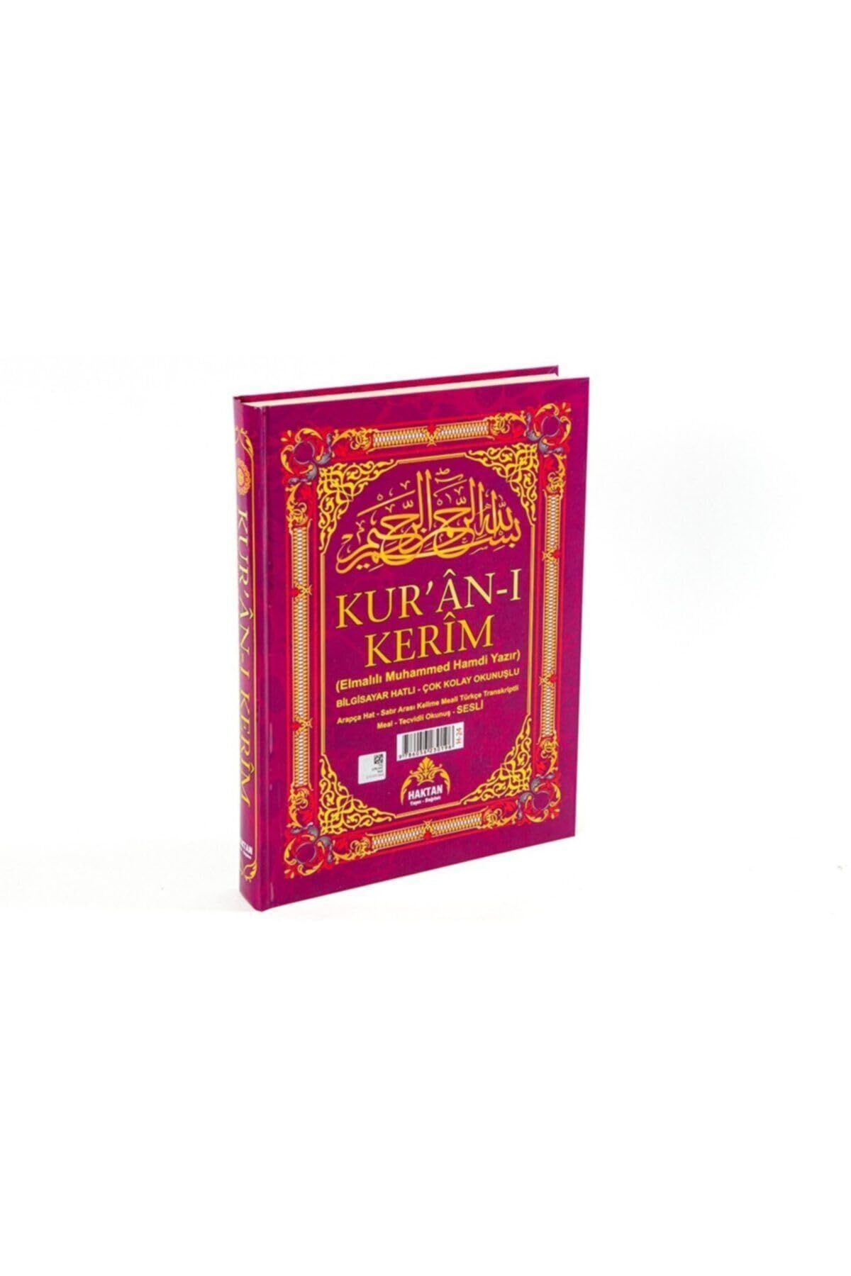 Haktan Yayın Dağıtım Kuranı Kerim Ve Satır Arası Kelime Kelime Türkçe Okunuşlu Ve Meali - 5 Özellikli - Orta Boy - Görsel 3