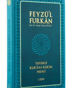 Server Yayınları Feyzü'l Furkan Tefsirli Kuranı Kerim Meali Turkuaz (BÜYÜK BOY-SADECE TÜRKÇE MEAL-KALIN CİLT)