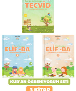 Adn Çocuk ETKİNLİKLERLE KUR'AN ÖĞRENİYORUM SETİ 3 KİTAP