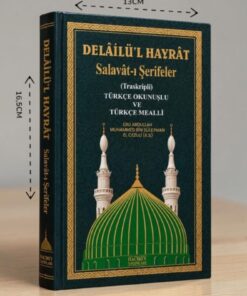 Hacıbey Yayınları Delailül Hayrat iri Yazılı Açıklamalı Türkçe okunuşlu Salavatı Şerifeler günlük Dualar Zikirler Yeşil renk