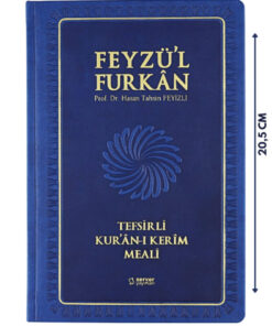 Alternative view of Server Yayınları Feyzü'l Furkan Tefsirli Kur'an-ı Kerim Meali Lacivert(ORTA BOY-SADECE MEAL-CİLTLİ)