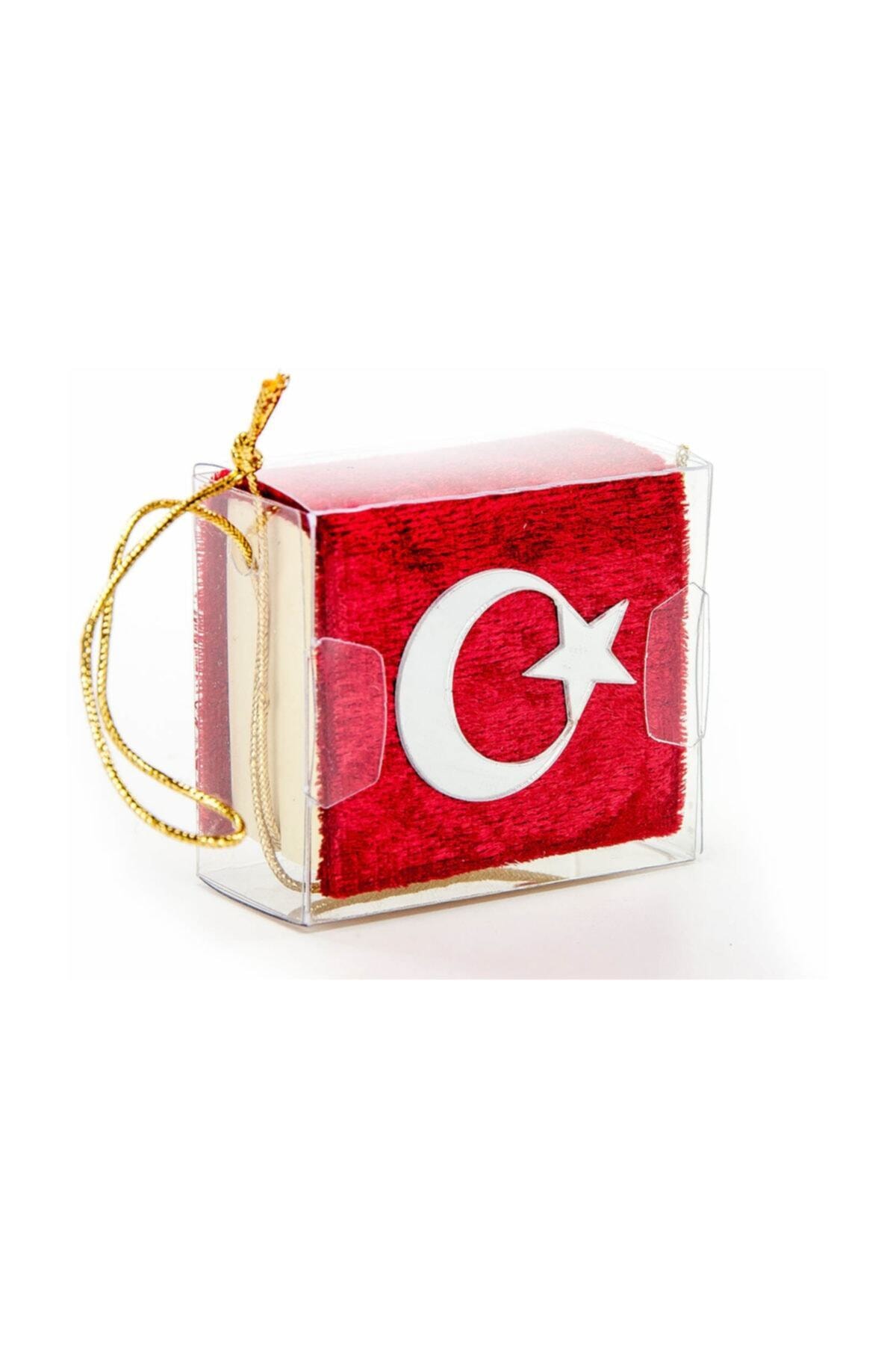 Genel Markalar Kadife Kaplı Mikro Kuranı Kerim - Sade Arapça - Kırmızı - Bilgisayar Hatlı - Görsel 3