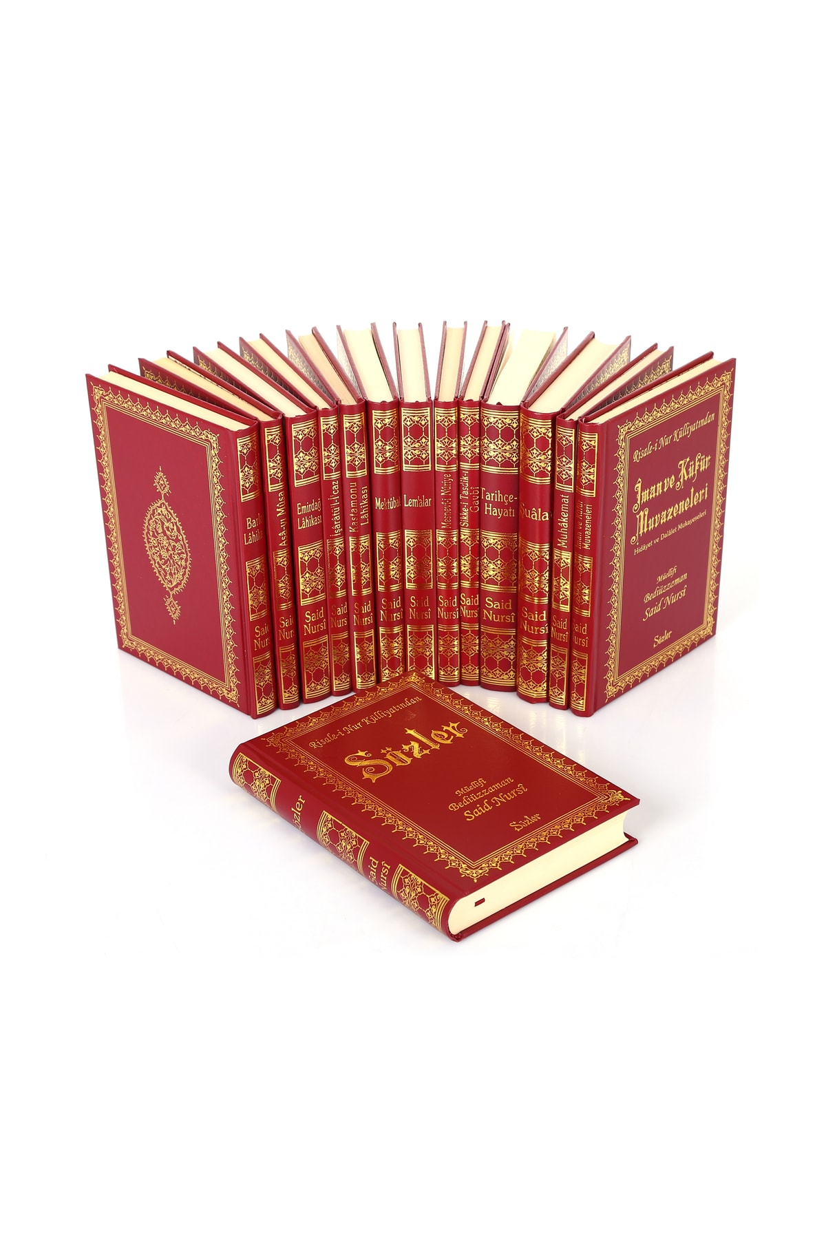 Sözler Neşriyat Risale-i Nur Külliyatı 14 Kitap Küçük Boy 17 Cm Vinleks Cilt - Görsel 3