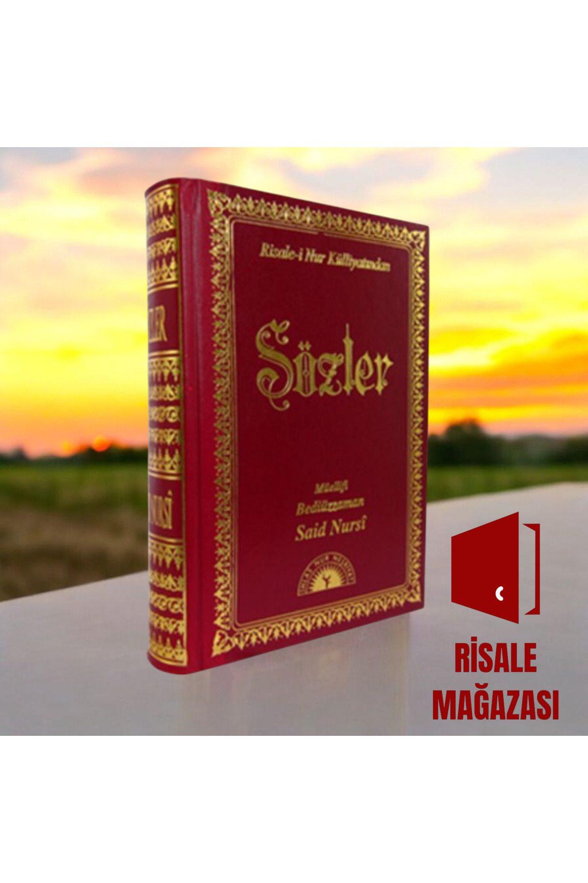 RİSALE Sözler - Büyük Boy Vinleks Ciltli Risale-i Nur Külliyatı Bediüzzaman Said Nursi Risalei Nur Seti - Kuranı Kerim Tefsiri