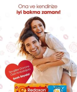 Redoxon Üçlü Etki 15 Efervesan Tablet -sevgililer Günü Özel Paketi I 1000 Mg C Vitamini, D Vitamini, - Görsel 3