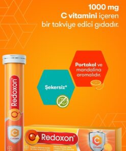 Redoxon C Vitamini 15 Efervesan Tablet 2li Paket I 1000 Mg C Vitamini Içeren Takviye Edici Gıda - Görsel 3
