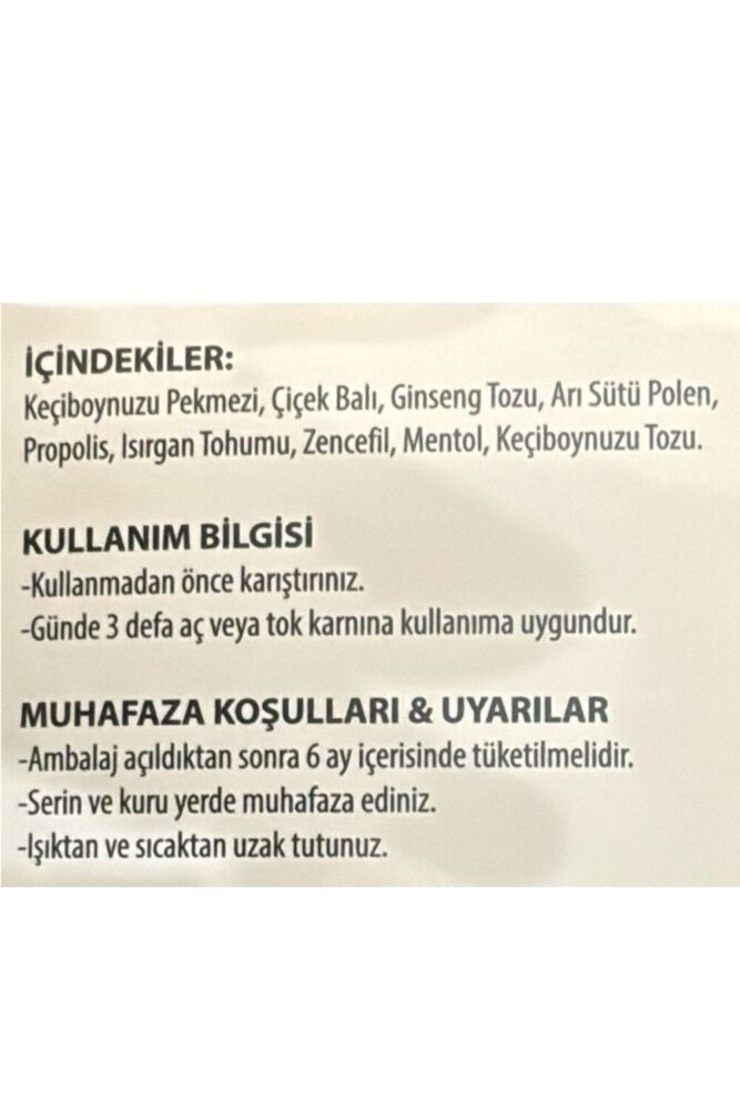 MediaFire Macunu Bitkisel Macun Çakşır Demirdikeni Ginsengli Horny Kuvvetli Güç Atom Macunu Macun 240gr - Görsel 3