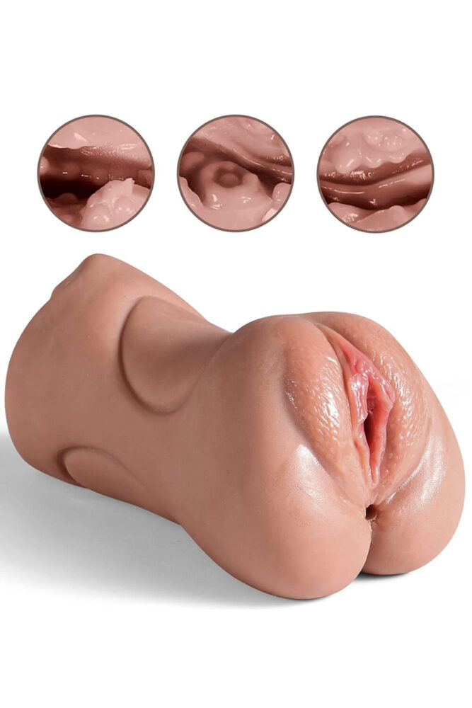 Do it Love - 3 Boyutlu Yüz Mastürbatör - 3 Fonksiyon - - Gerçek Haz - Ten - Görsel 2