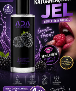 Ada Marketing Yenilebilir Kayganlaştırıcı Jel 150 ml Berry Fresh Aromalı Anal Kullanıma Uygun