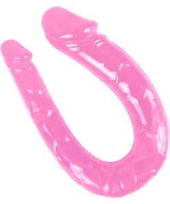 Alternative view of Lolita Shop Çift Taraflı Anal Ve Vajina Kullanılabilen 28 Cm Çift Başlı Esnek Yumuşak Jel Dokuda Dildo Penis