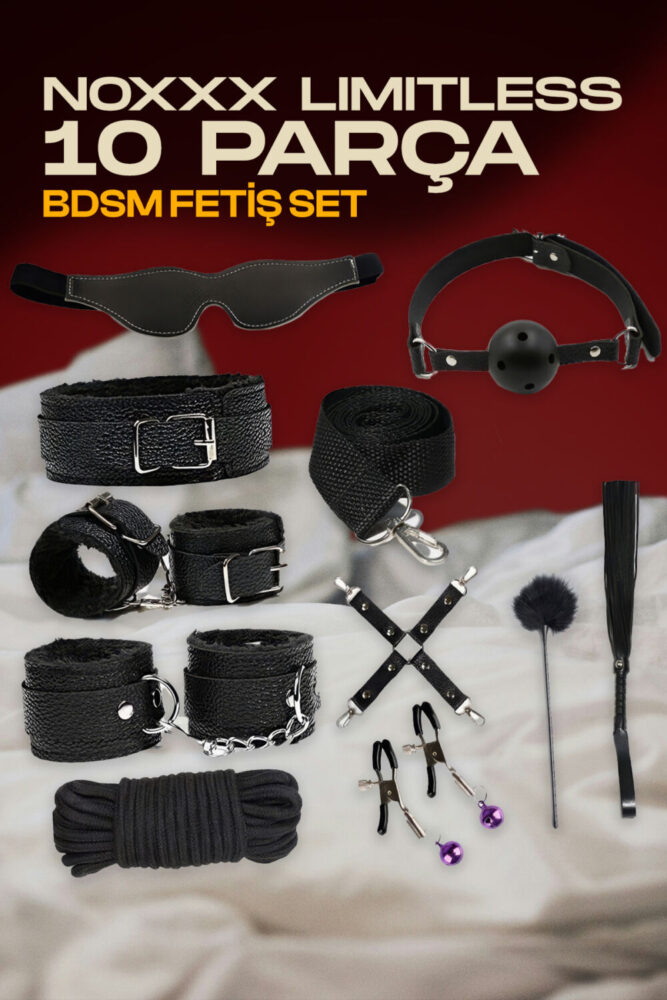 Genel Markalar NOXXX Limitless 10 Parça BDSM Fetiş Set