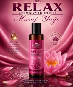Haremix Relax Afrodi.zyak Etkili Masaj Yağı, Gizli Paketli 150 ml