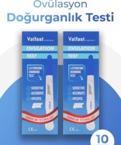 Valfast Ovulasyon Doğurganlık (Yumurtlama) Testi 2 Kutu 10 Adet Kalem Test