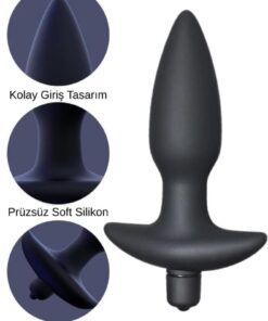 Alternative view of Lolita Shop Özel Soft Silikon Dokuda Anal Ve Vajinal Güçlü Titreşimli Anal Vibratör Genişletici Açıcı Plug