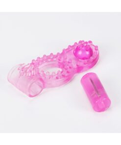 Lolita Shop Klitoris Uyarıcılı Tırtıklı Ve Güçlü Titreşim Yumuşak Esnek Jel Doku Tekrarlanabilen Penis Halkası - Görsel 3