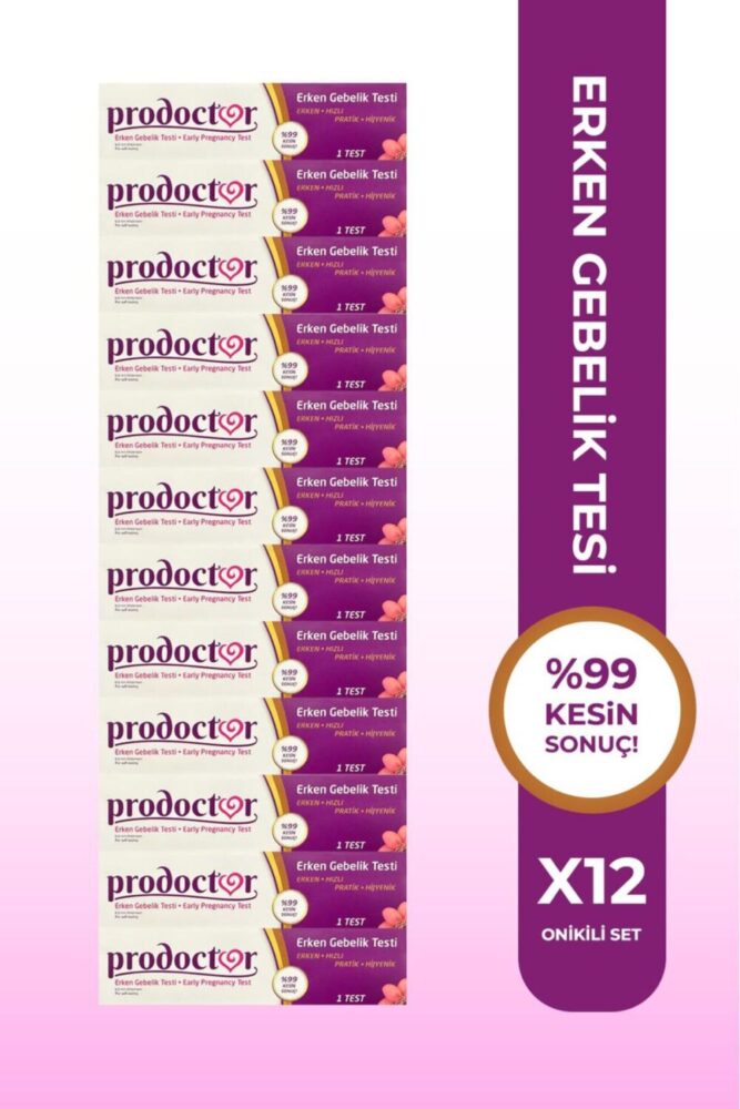 Prodoctor Erken Gebelik Testi 12 Adet