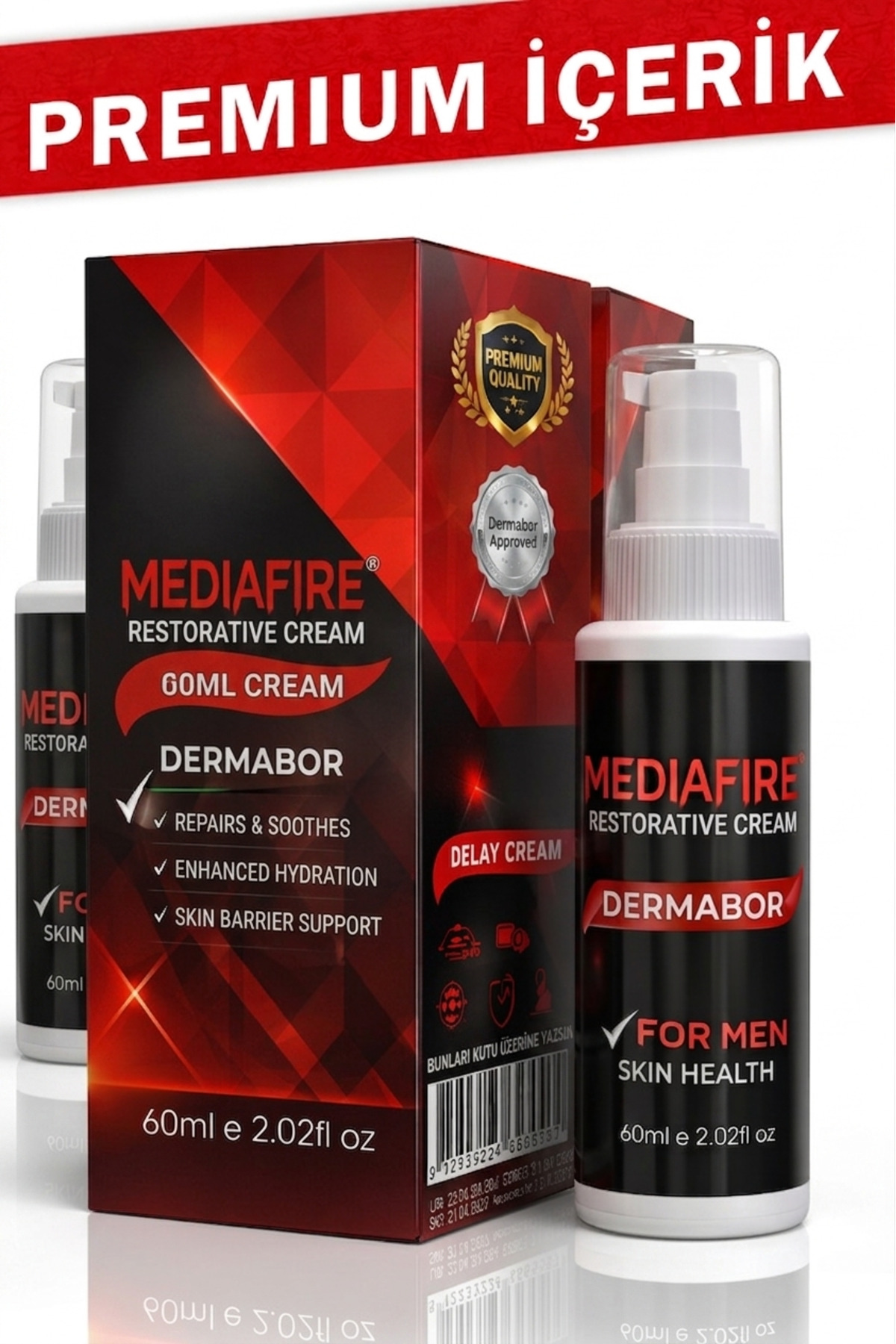 Dermabor 60ML CREAM FOR MEN RESTORATIVE