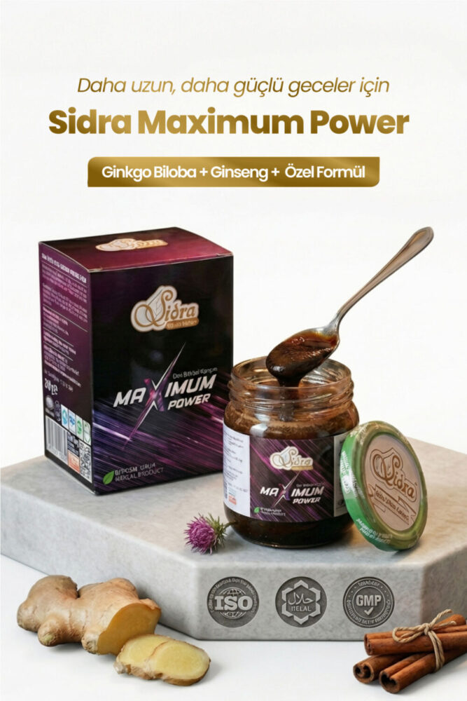 Sidra Maximum Power Ballı Bitki 240 gr Tek Kullanım Macun