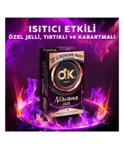Okey Nirvana Hot Ekonomik 20'li Prezervatif - Görsel 3