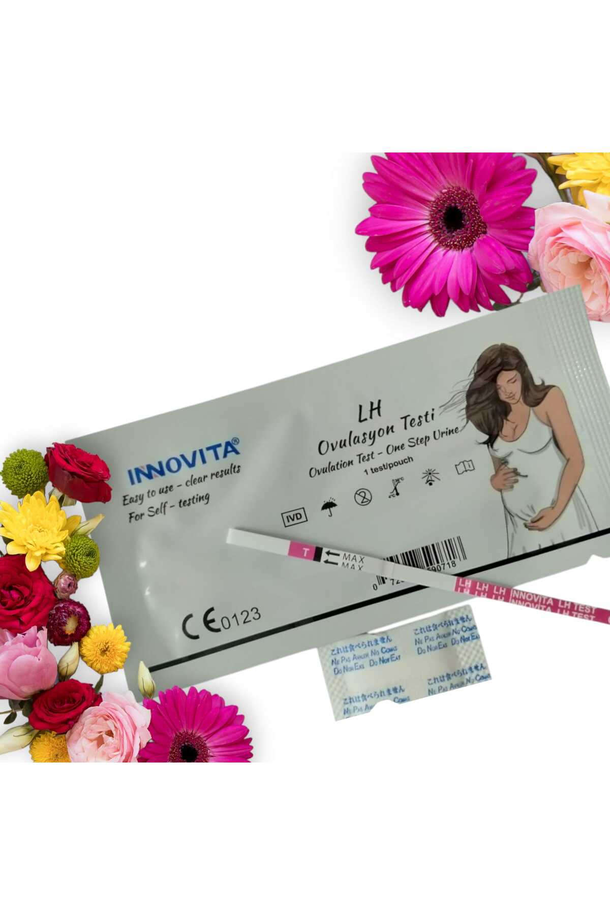İnnovita 20 Adet Ovulasyon Testi 2 Adet Strip Erken Gebelik Testi