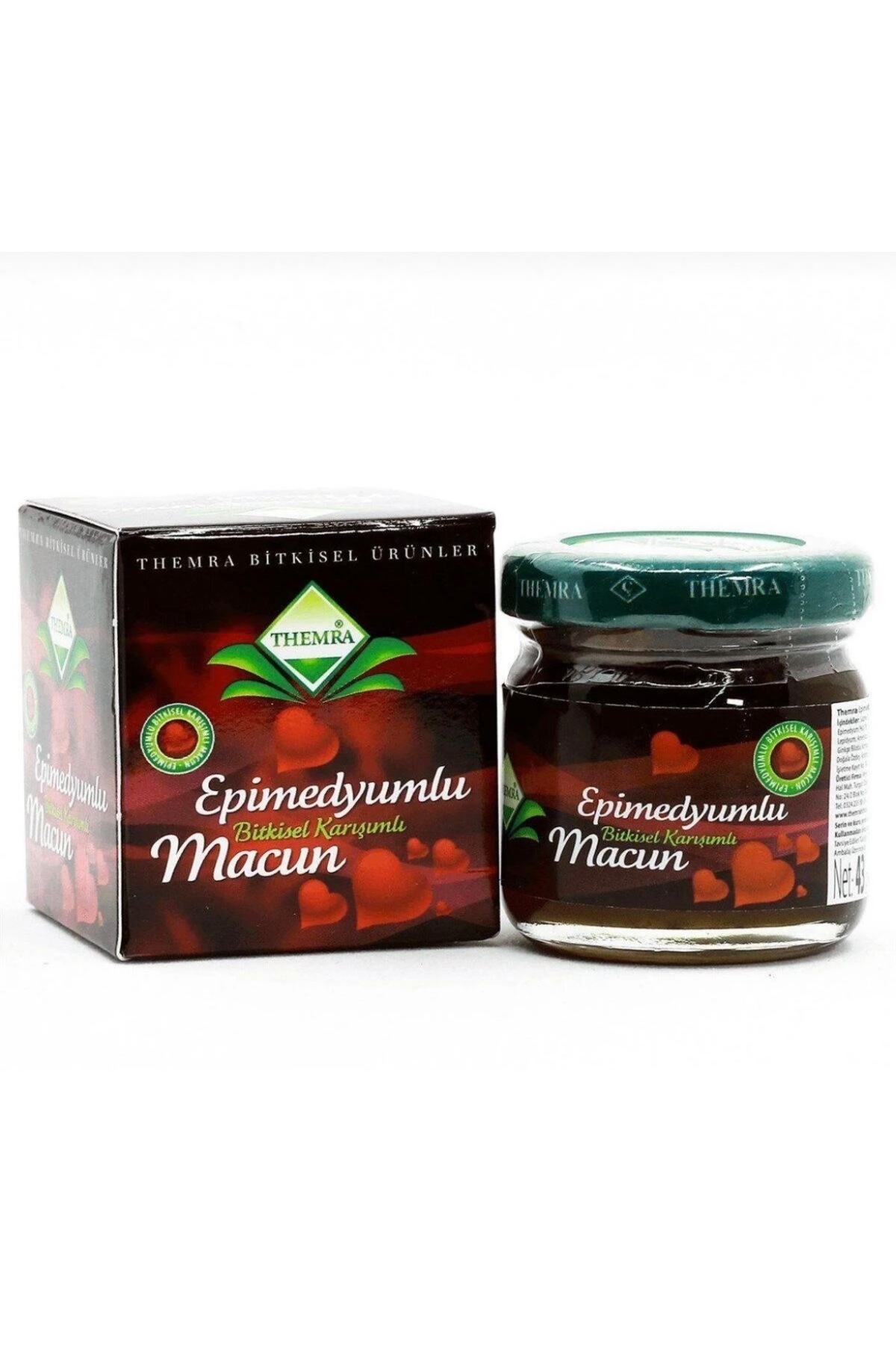 Themra Propolis Kudret Narı Bal Ginsengli Bitkisel Karışımlı Mesir Epimedyümlü1 Kuvvet Güç Performanse Macun 43 Gr