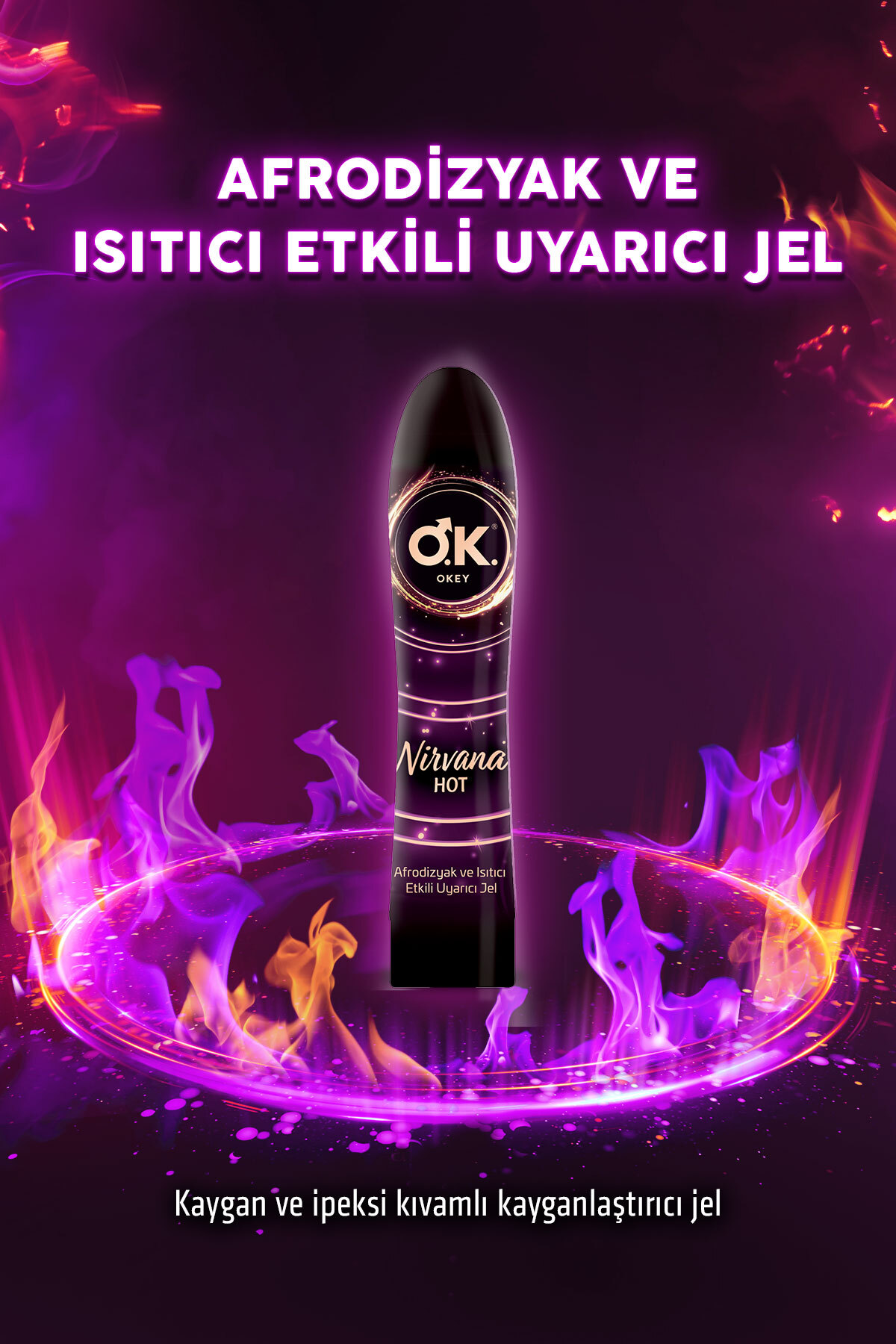 Okey Nirvana Hot Uyarıcı Jel 2'li Set 200 ml - Görsel 3