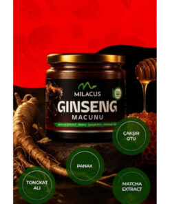 milacus Ginseng, Maca Extract, Tongkat All, Çaksir Otu,Panax, Bitkisel Karisimli Macun Ginseng Macun 230gr - Görsel 3
