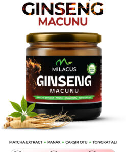 milacus Ginseng, Maca Extract, Tongkat All, Çaksir Otu,Panax, Bitkisel Karisimli Macun Ginseng Macun 230gr