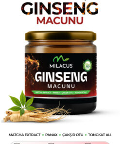 milacus Ginseng, Maca Extract, Tongkat All, Çaksir Otu,Panax, Bitkisel Karisimli Macun Ginseng Macun 230gr