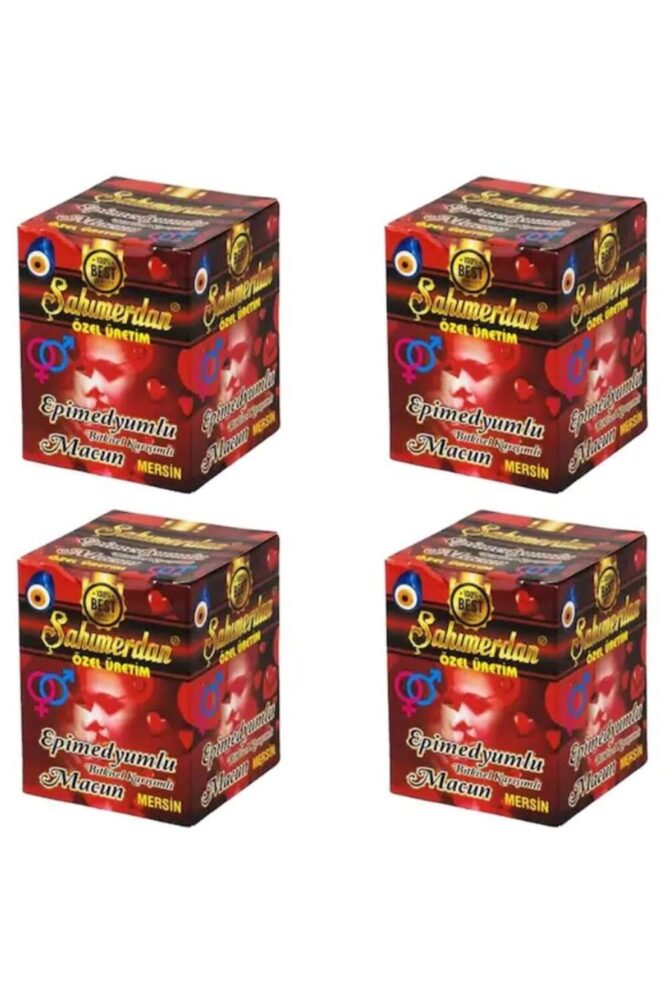Şahımerdan Şahmerdan - Ballı Bitkisel Macun Özel Üretim 240 Gr. X 4 Adet
