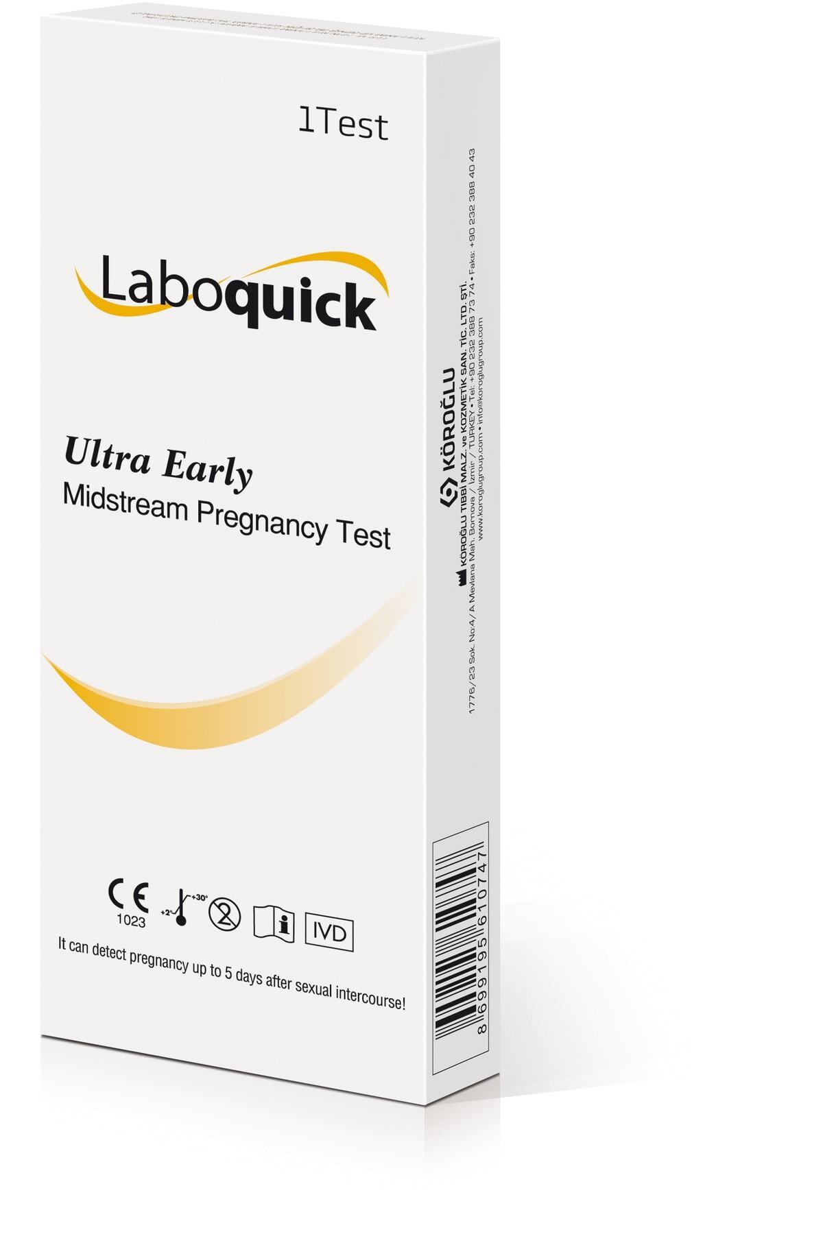 Laboquick 20 Adet Ovulasyon Testi 2 Ultra Erken Gebelik Testi - Görsel 3