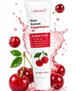 Alternative view of Lolita Shop Kirazlı Su Bazlı Ekstra Kayganlaştırıcı Jel 100 ML Yenilebilir Kiraz Hazzı Aromalı Kaydırıcı Jel