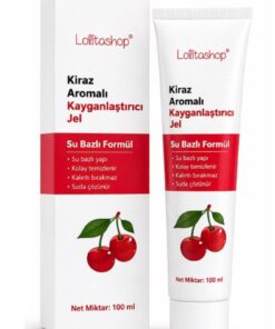Lolita Shop Kirazlı Su Bazlı Ekstra Kayganlaştırıcı Jel 100 ML Yenilebilir Kiraz Hazzı Aromalı Kaydırıcı Jel - Görsel 3