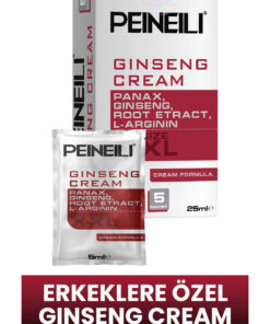 PEINEILI Erkeklere Özel Ginseng Cream Panaxlı Root Etract L- Argının Xxl Krem 5'li 25 ml