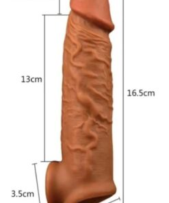 Greenport penis kılıfı 14 cm esnek silikon