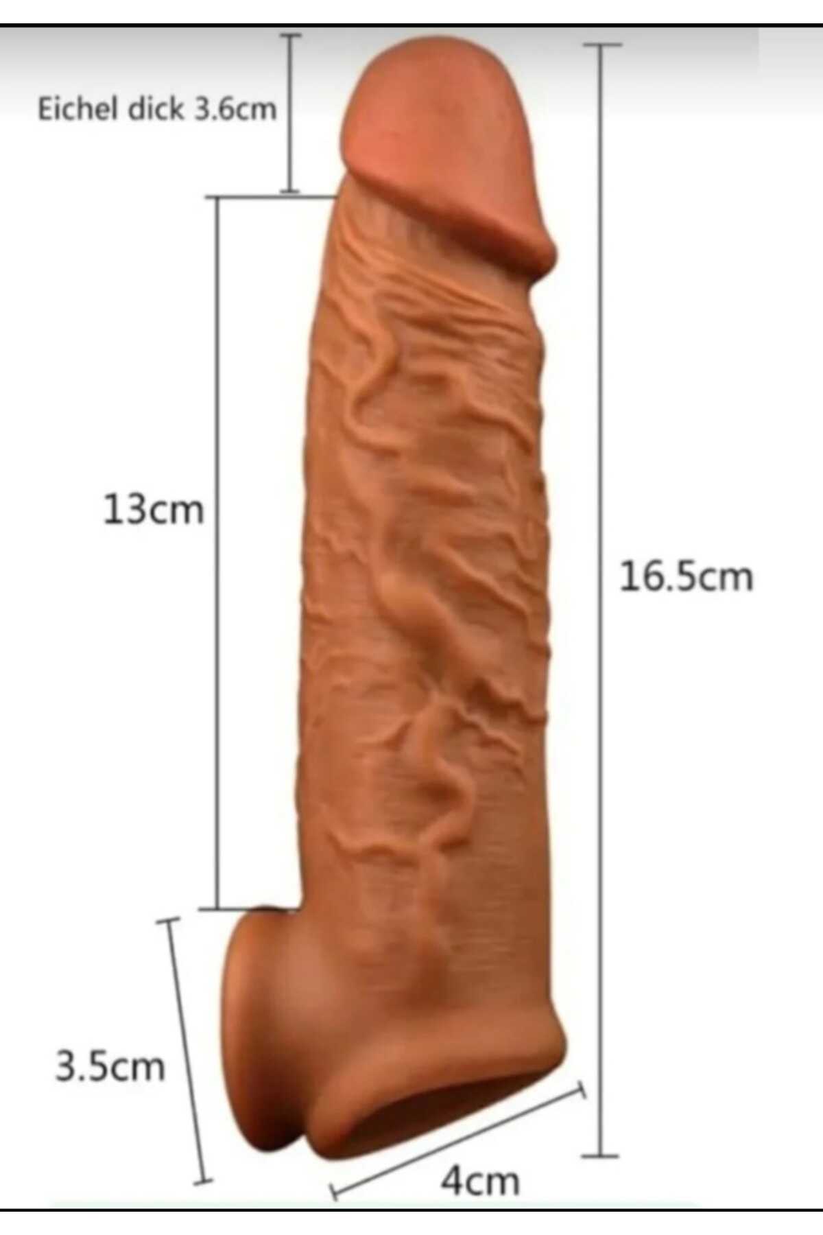 Greenport penis kılıfı 14 cm esnek silikon