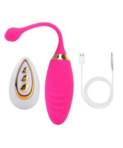 valkyrie 10 Hız Titreşimli Usb Şarjlı Uzaktan Kumandalı Klitoris Ve G Noktası Uyarıcılı Yumurta Vibratör