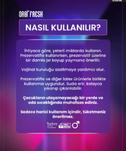 ORBIFRESH Uyarıcı ve zevk arttırıcı Çilek ve Böğürtlen Kayganlaştırıcı Jel Su Bazlı 60 ML - Görsel 3