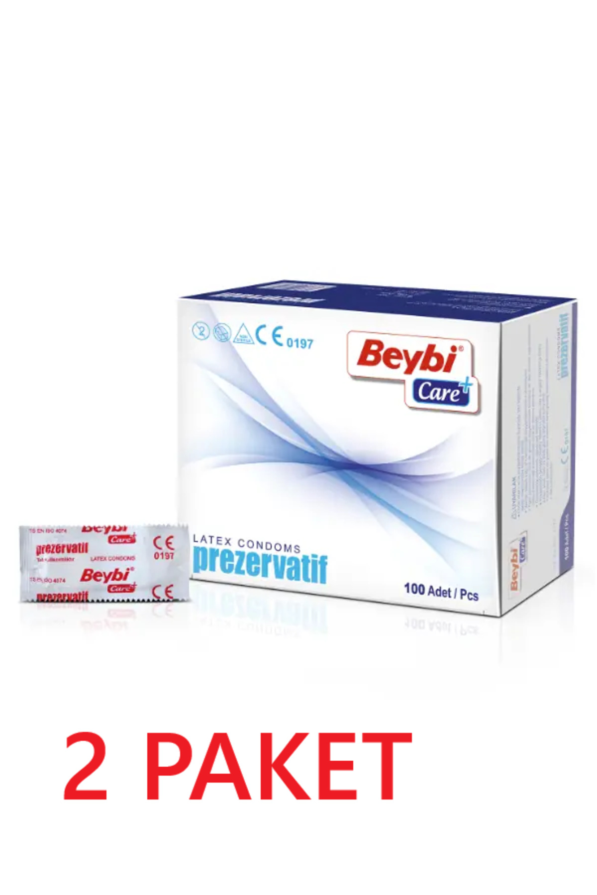 BEYBİ Lateks Prezervatif 2 X 100 Adet