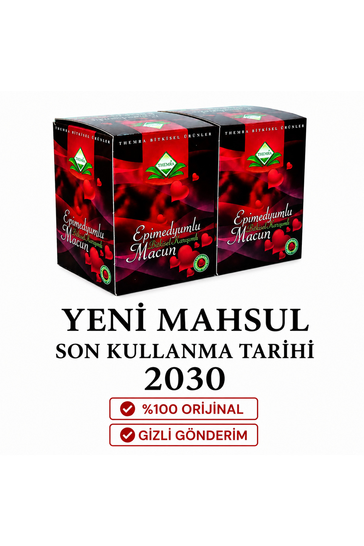 Themra Propolis Kudret Narı Bal Ginsengli Bitkisel Karışımlı Mesir Epimedyümlü1 Kuvvet Güç Performanse Macun 2x240 Gr