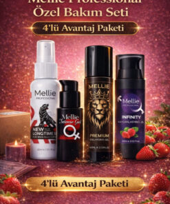 Mellie Professional 4’lü Özel Bakım Seti Combo Paket