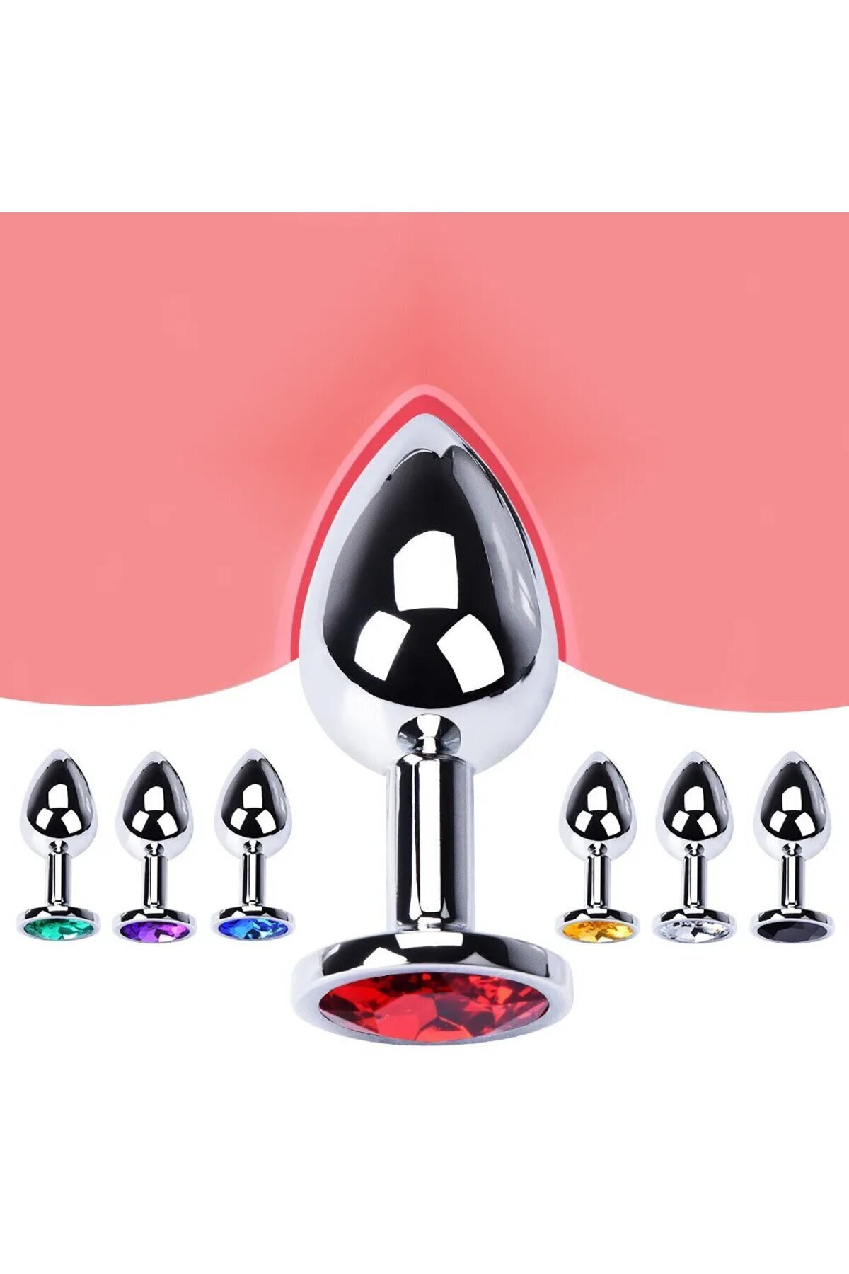 Do it Love Çelik Anal Plug Tıkaç - 9,5cm Uzunluk - 42mm Çap - Büyük Boy - Large - Görsel 3
