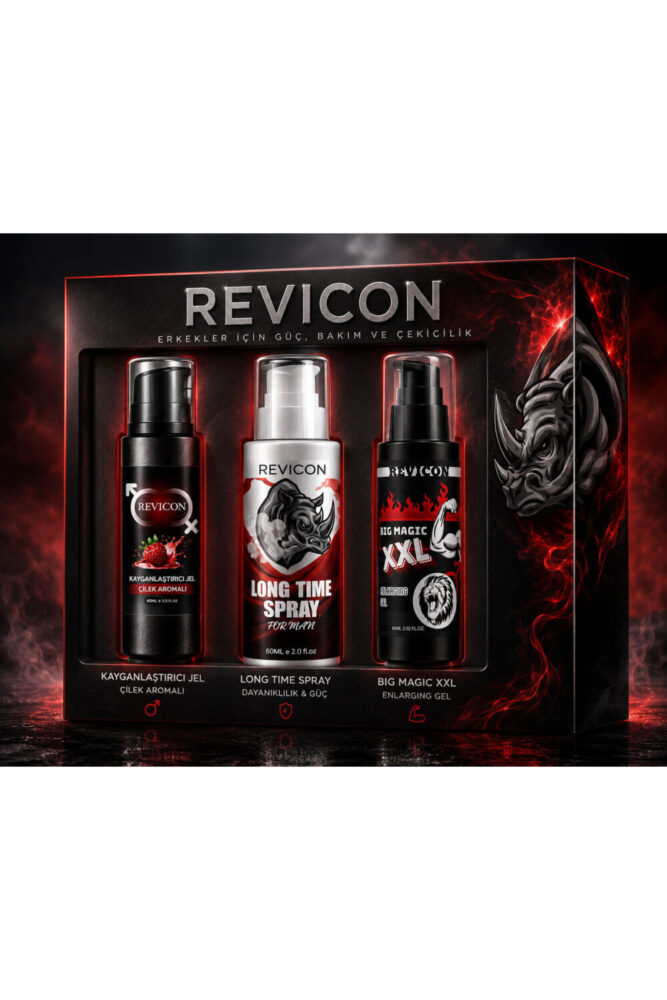 REVICON Full 3’lü Set For Men Güçlü Paket - Görsel 3