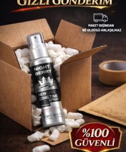 NightBerry Erkek Long Time Uzun Deneyim Sprey (Gec’iktirici) 60 ml - Görsel 3