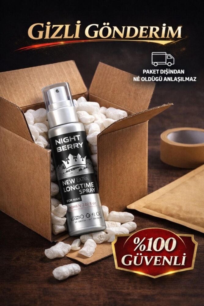 NightBerry Erkek Long Time Uzun Deneyim Sprey (Gec’iktirici) 60 ml - Görsel 3